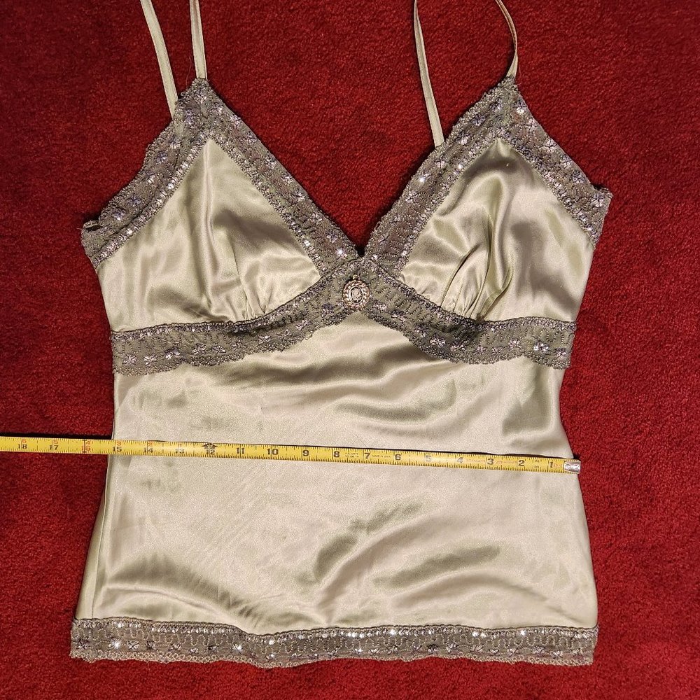 Decorated Sunny Girl camisole for night or day size 12